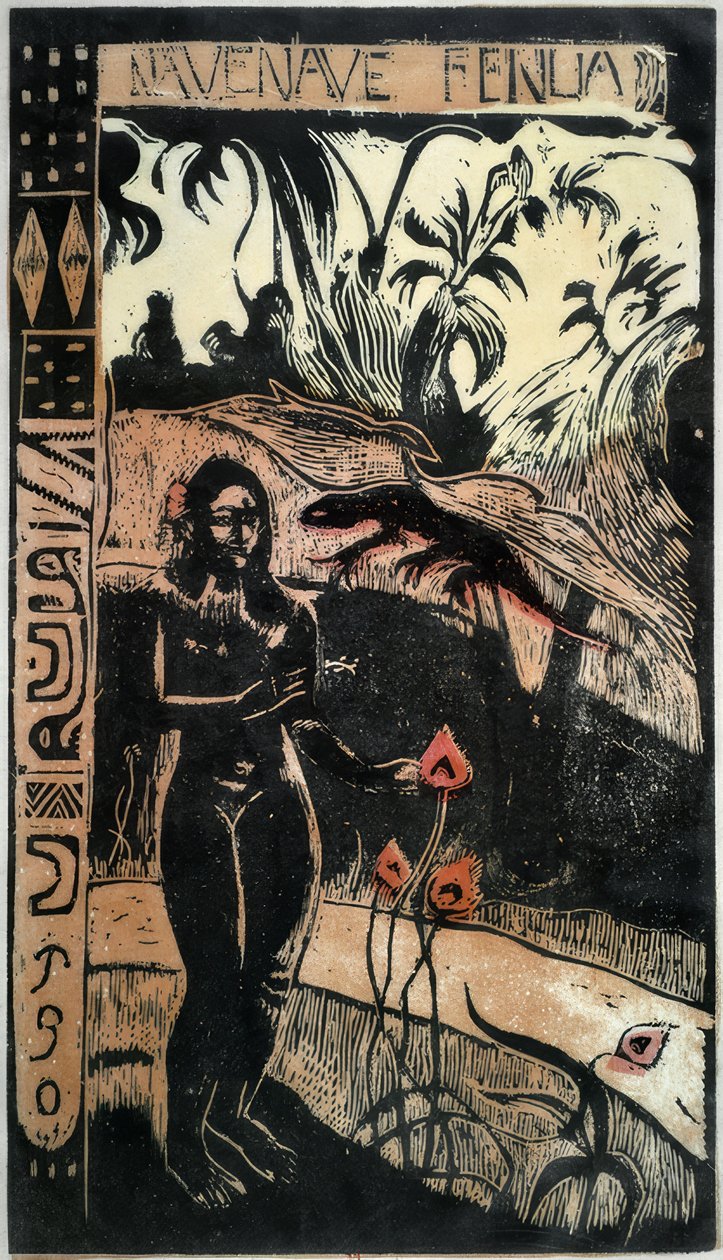 Nave Nave Fenua von Paul Gauguin