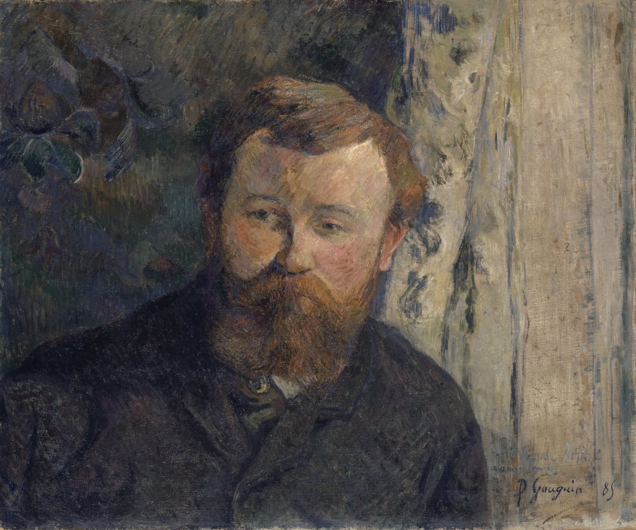 Porträt von Achille Granchi Taylor, 1885 von Paul Gauguin