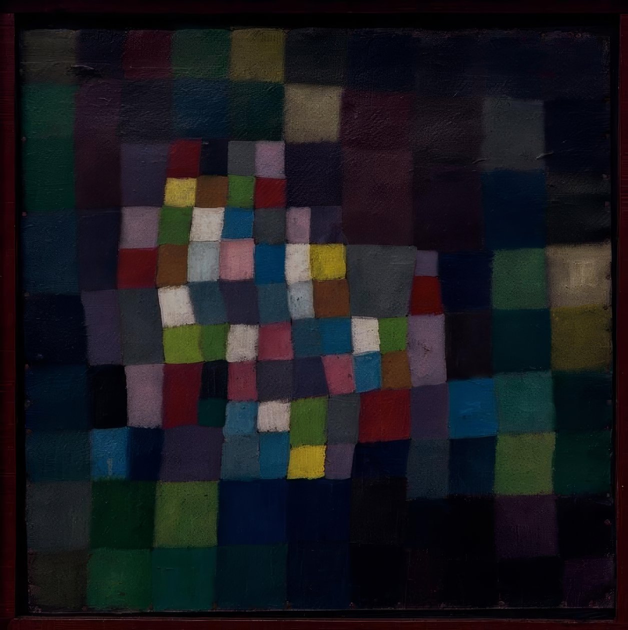 Abstrakt mit Bezug auf einen blühenden Baum von Paul Klee