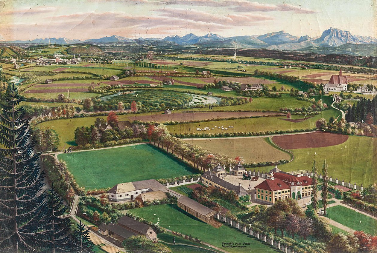 Panoramablick Hausruckviertel von Paul Streißenberger