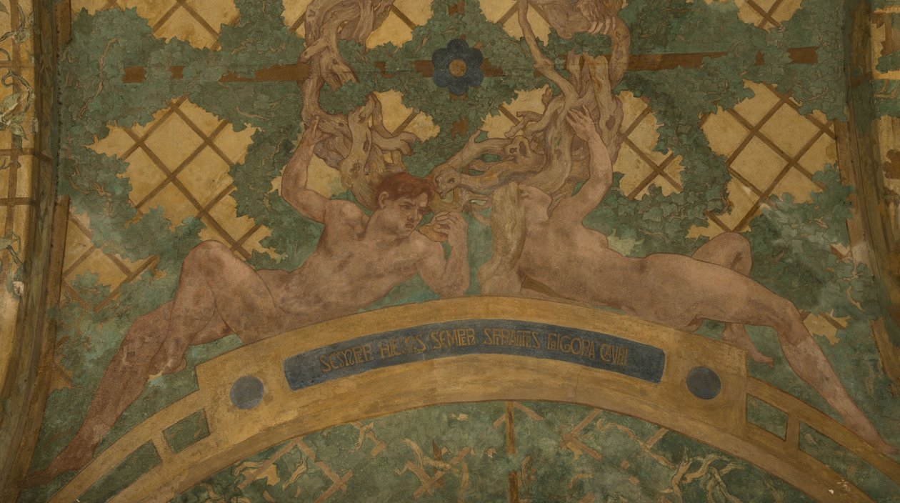 Die Jahreszeiten: Winter, zwischen 1909 und 1910 von Paul Albert Baudouin