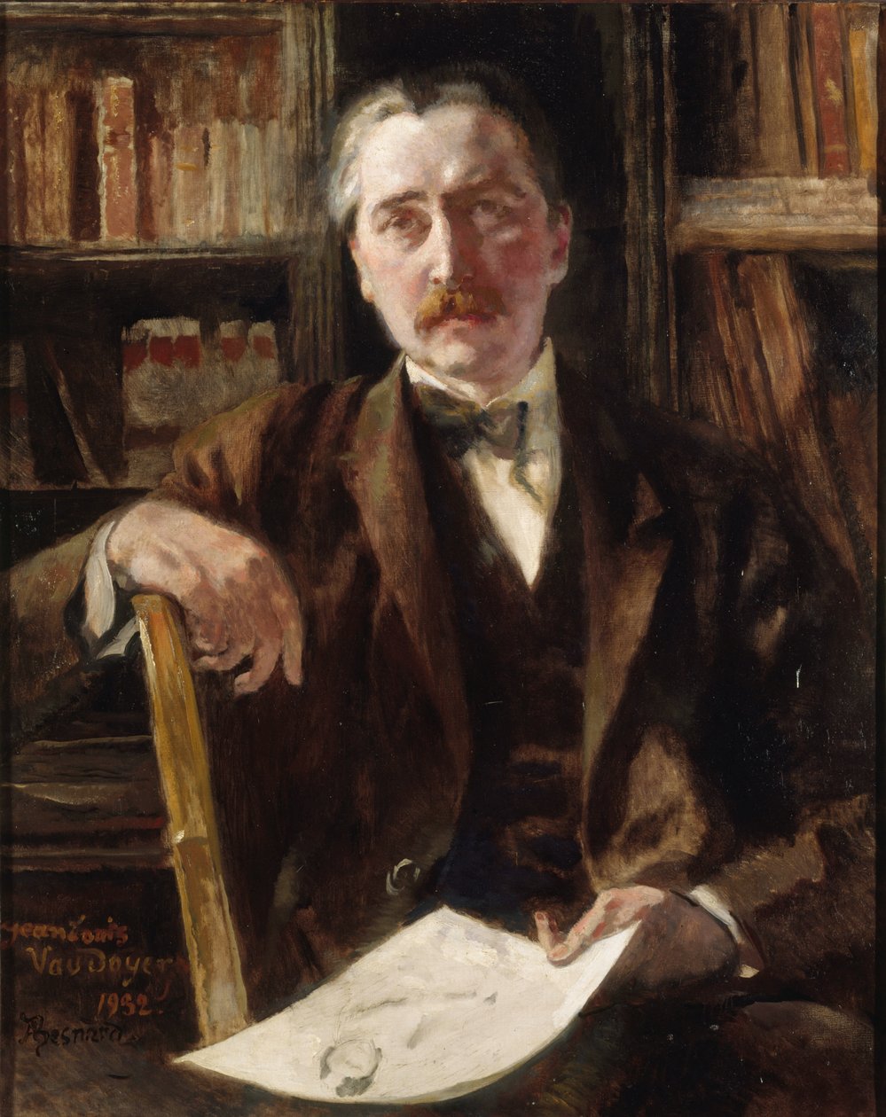 Porträt von Jean-Louis Vaudoyer von Paul Albert Besnard