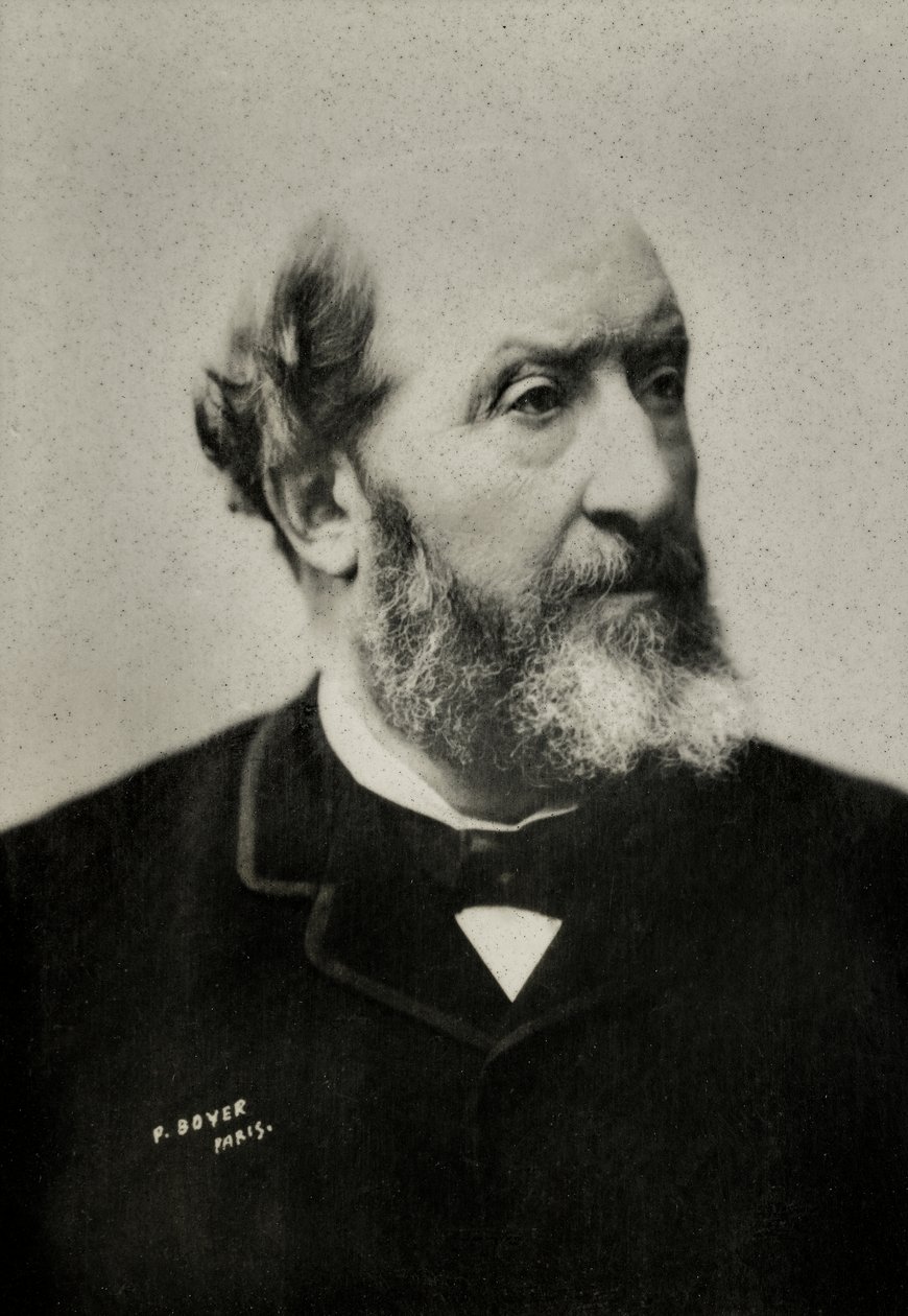 Porträt von Emile Augier von Paul Boyer