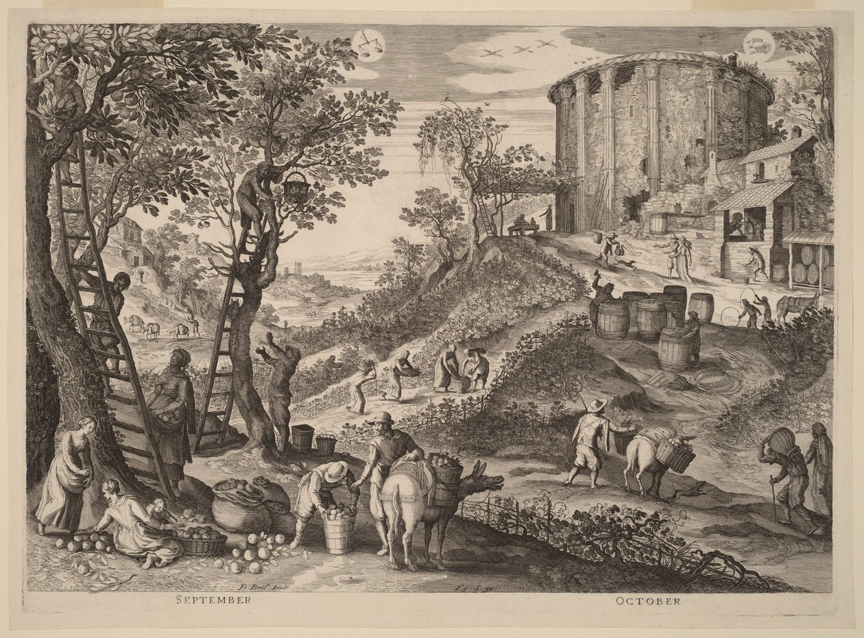September und Oktober von Paul Bril