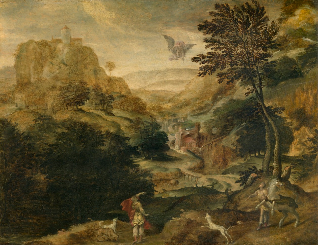 Die Entführung des Ganymed von Paul Bril