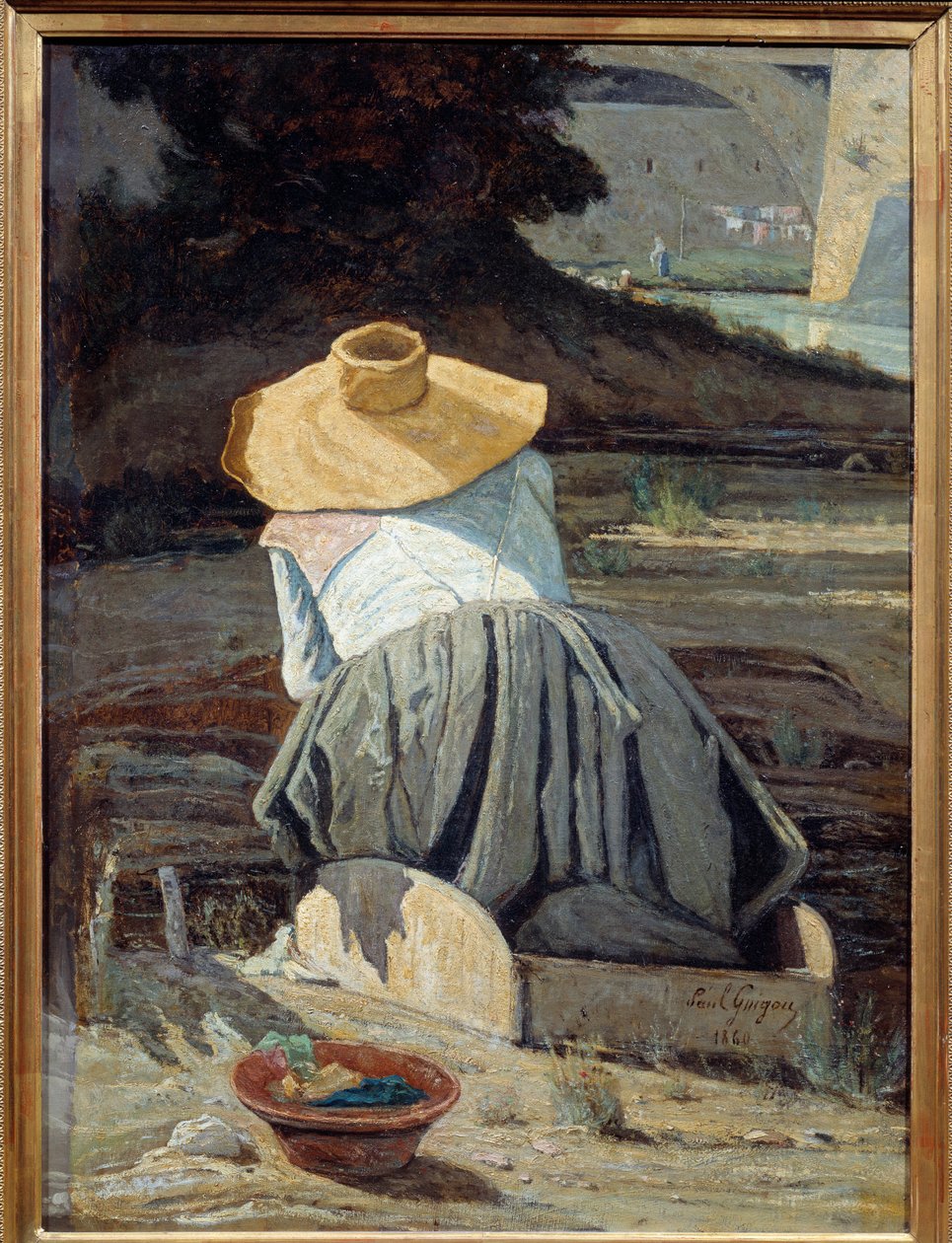 Wäscherin von Paul Camille Guigou