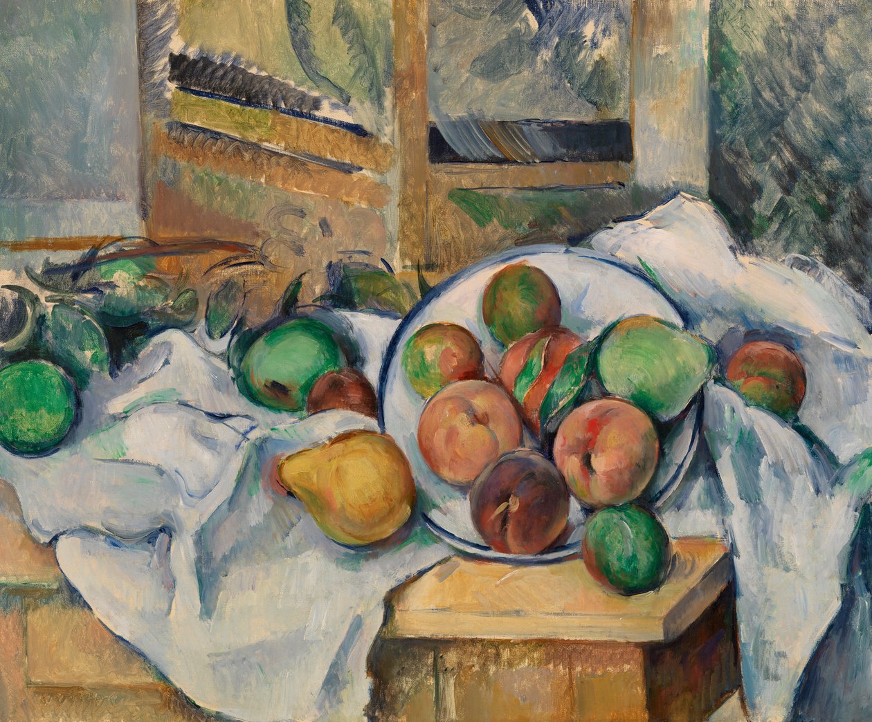 Eine Tischecke, ca. 1895 von Paul Cézanne