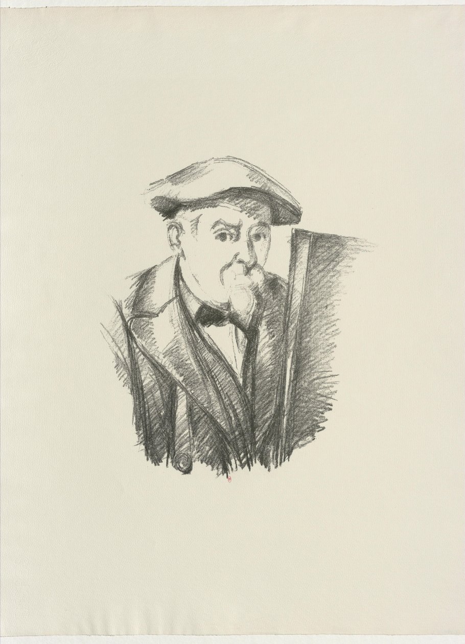 Selbstporträt von Paul Cézanne
