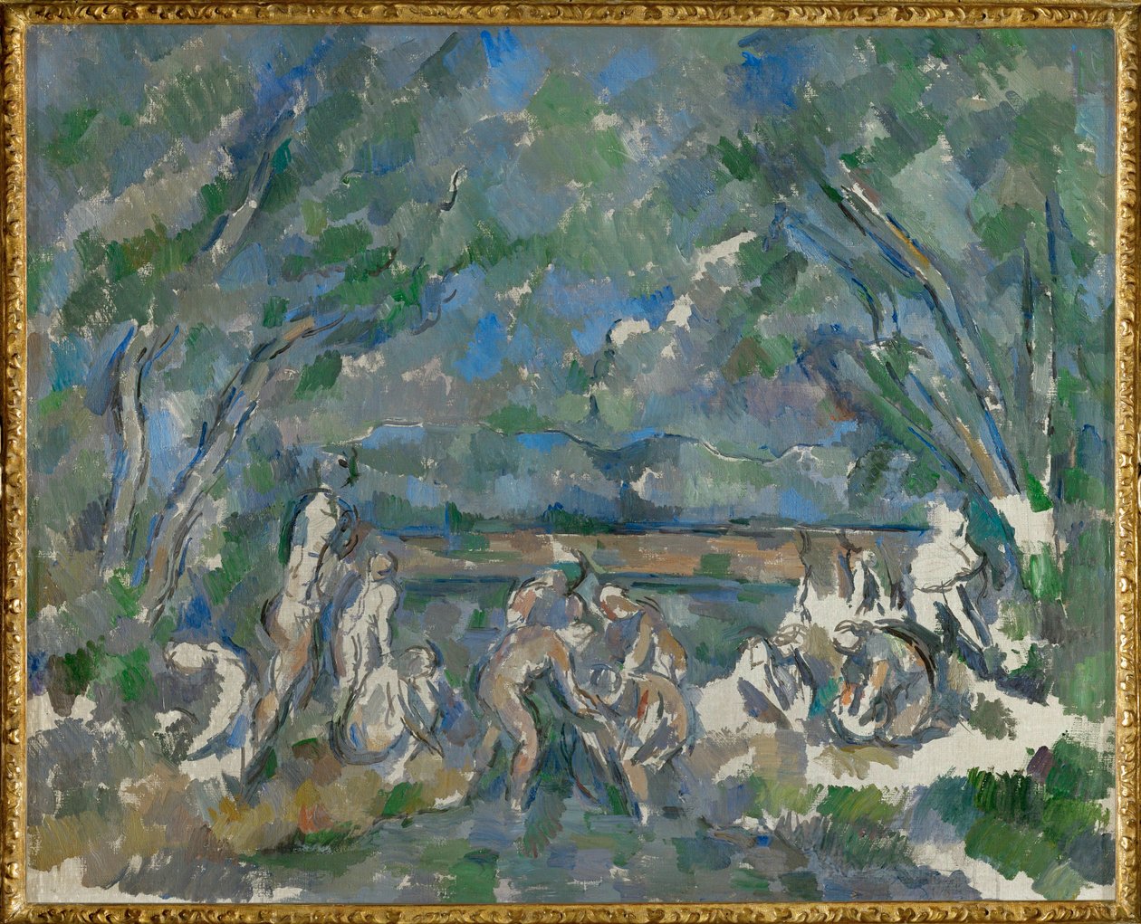 Badende von Paul Cezanne