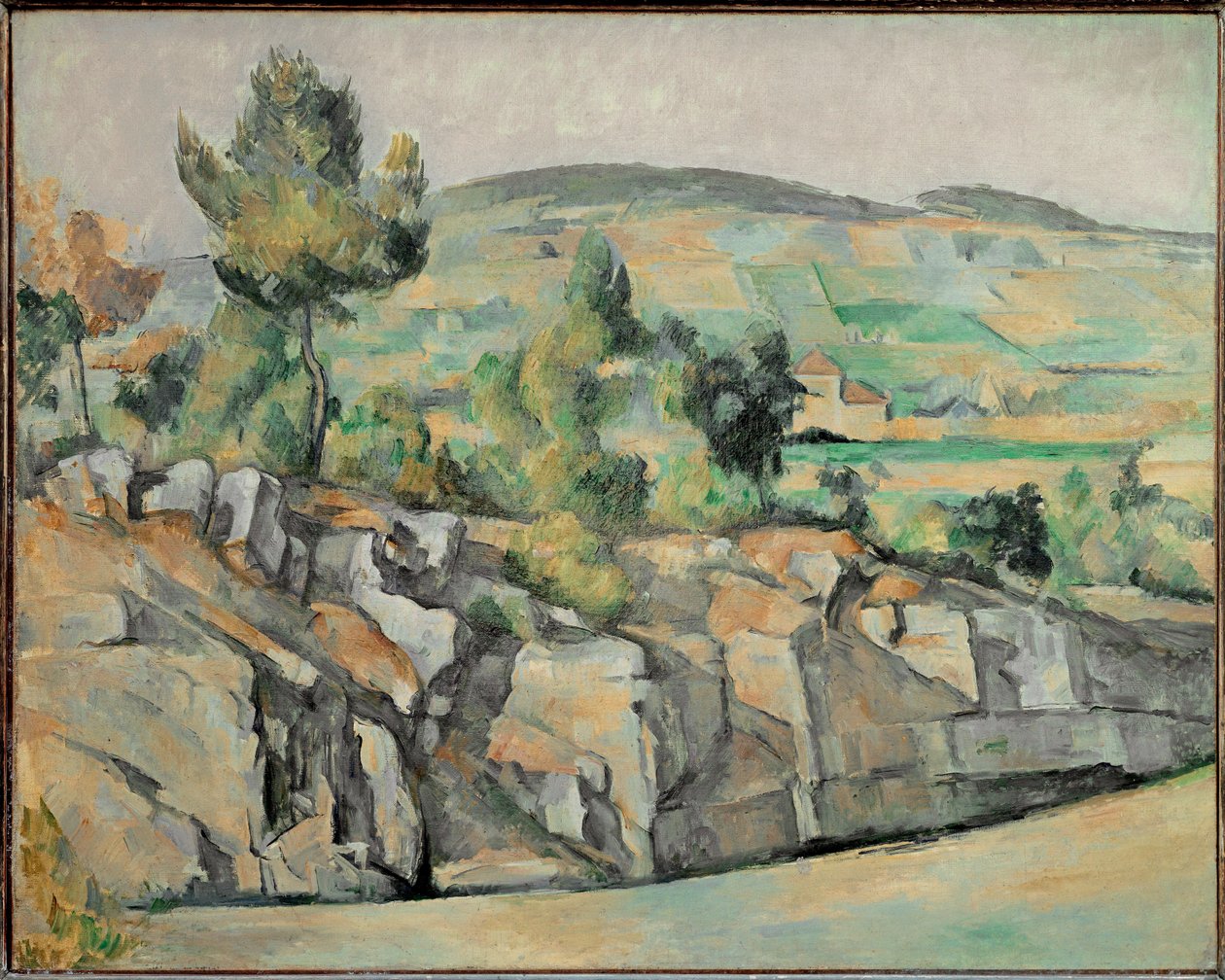 Hügel in der Provence von Paul Cezanne