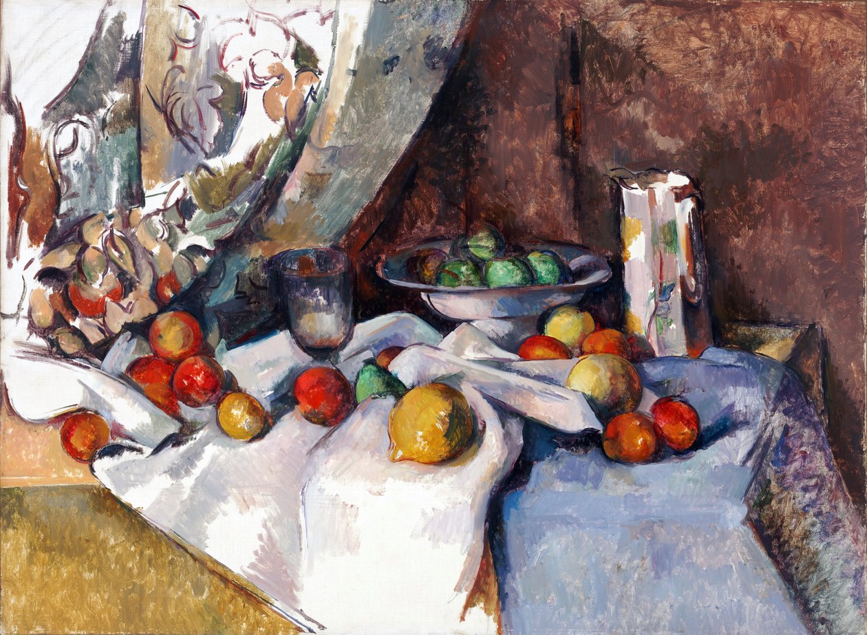 Stillleben mit Äpfeln von Paul Cézanne