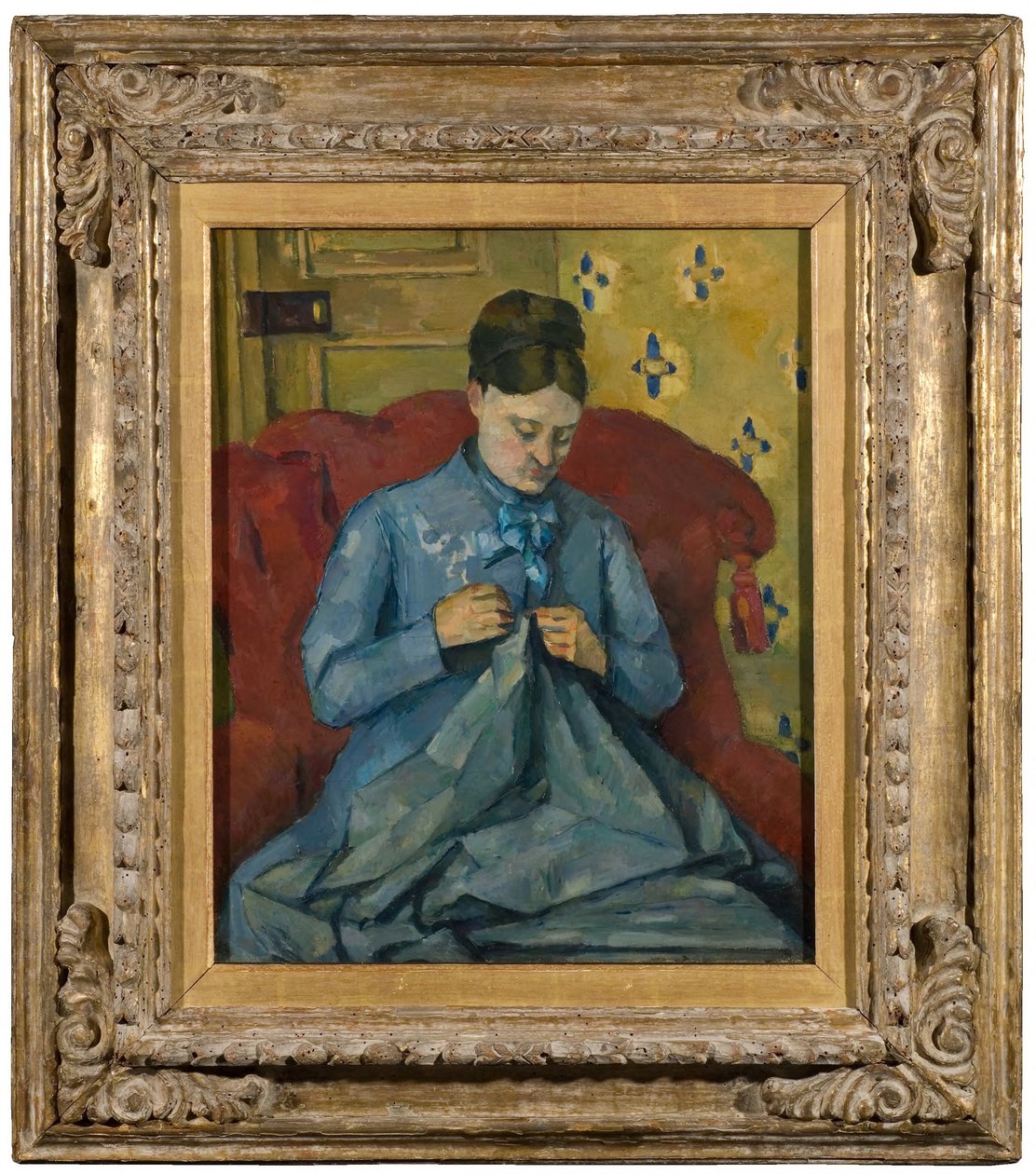 Porträt der Ehefrau des Künstlers von Paul Cézanne