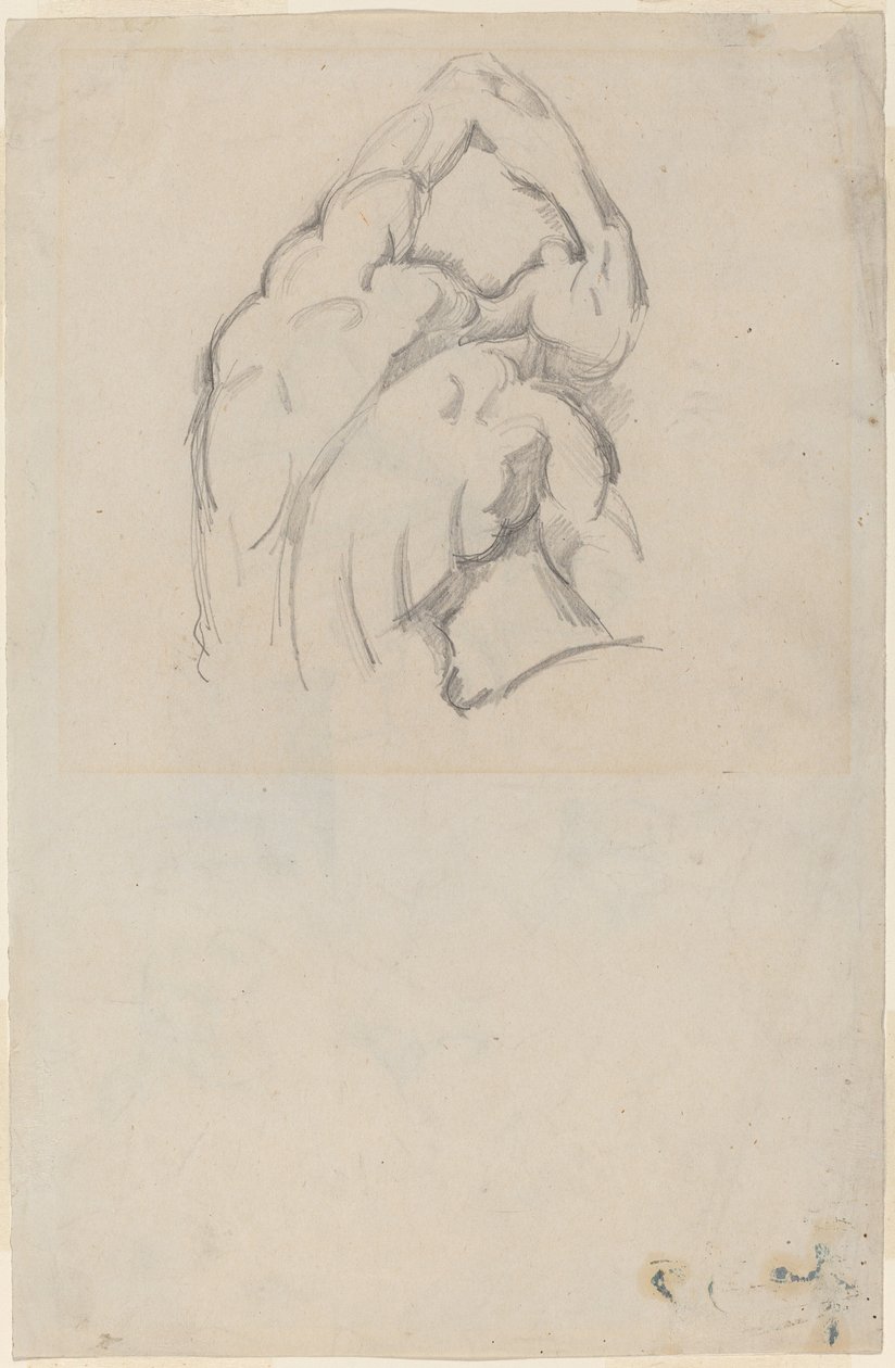 Studie des "Ecorché" [recto] von Paul Cézanne