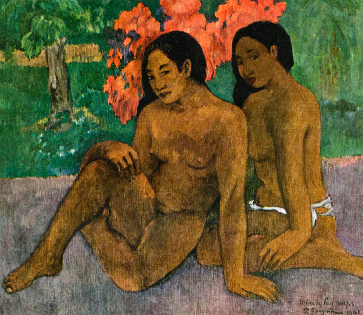 Das Gold ihrer Körper von Paul Gauguin