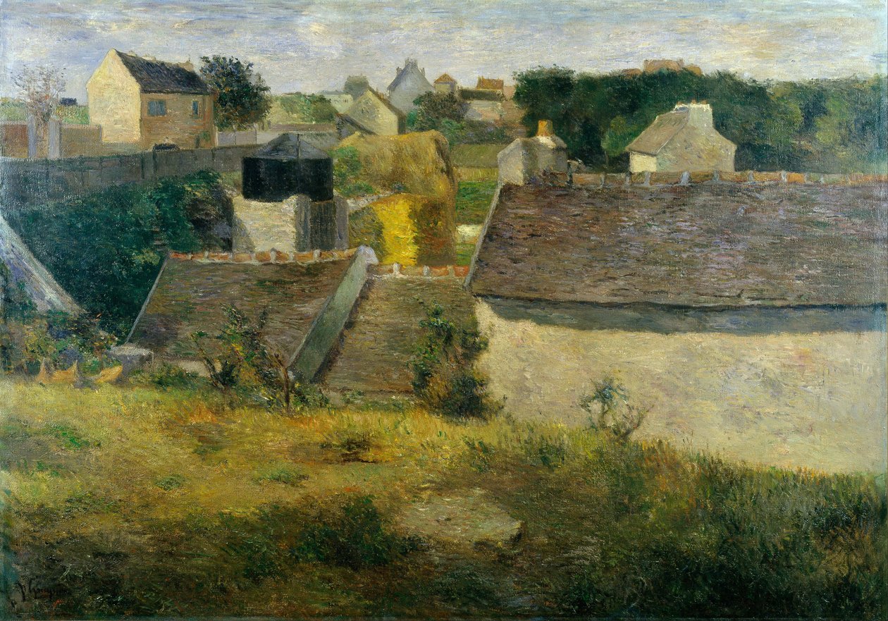 Häuser in Vaugirard von Paul Gauguin