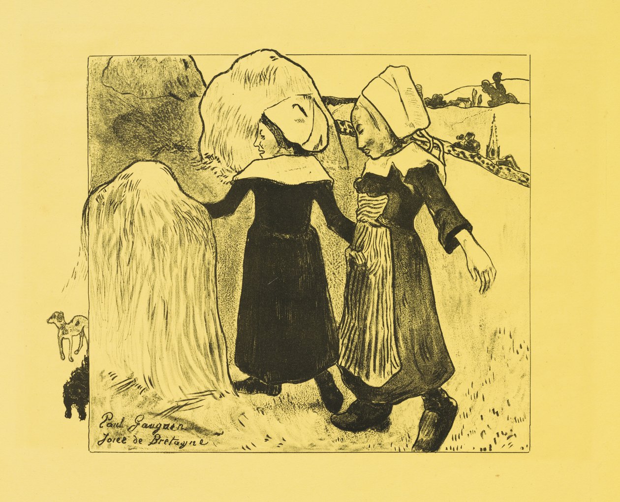 Freuden der Bretagne von Paul Gauguin