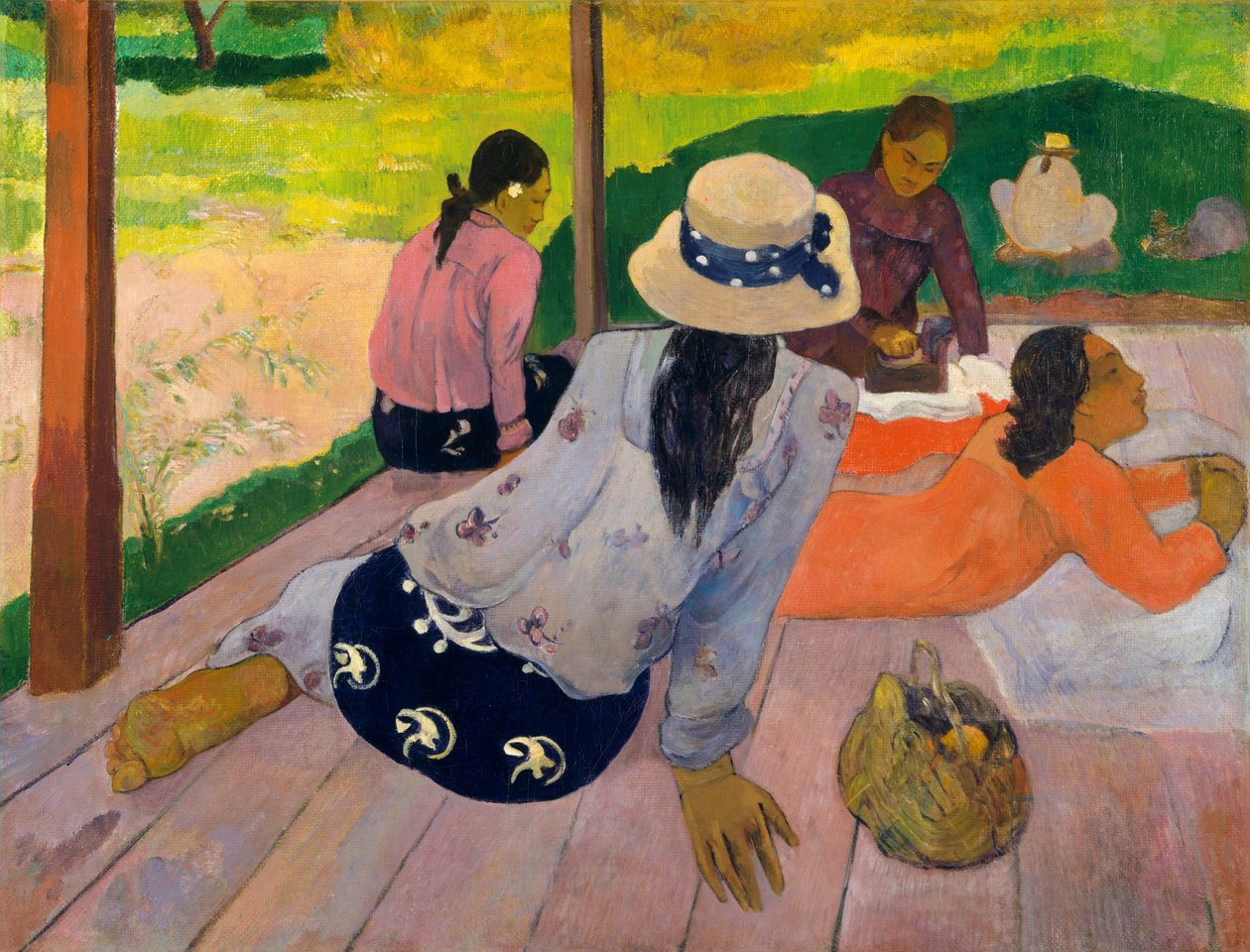 La Sieste von Paul Gauguin