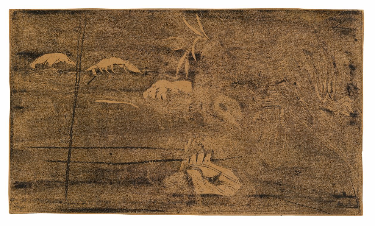 Das Universum wird erschaffen, aus der Noa Noa Suite von Paul Gauguin
