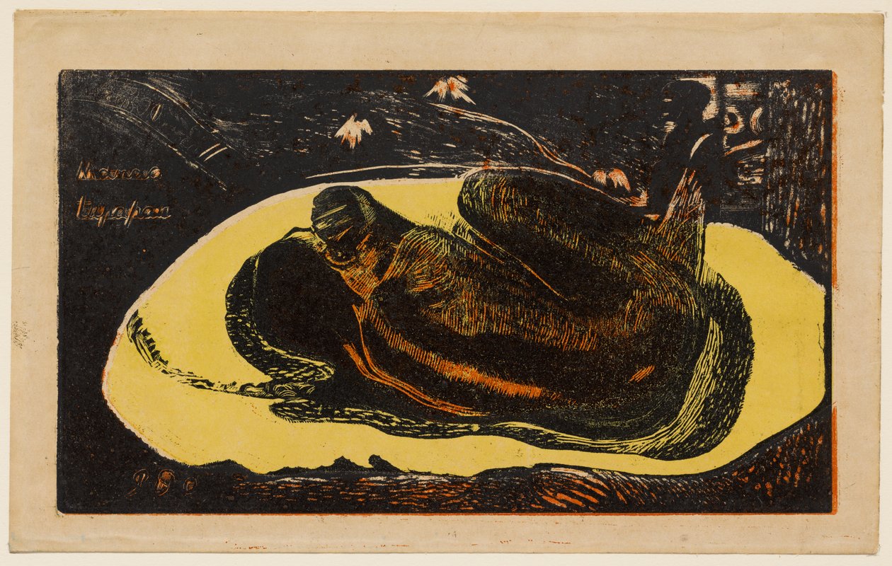 Manao Tupapau (Beobachtet von den Geistern der Toten) von Paul Gauguin