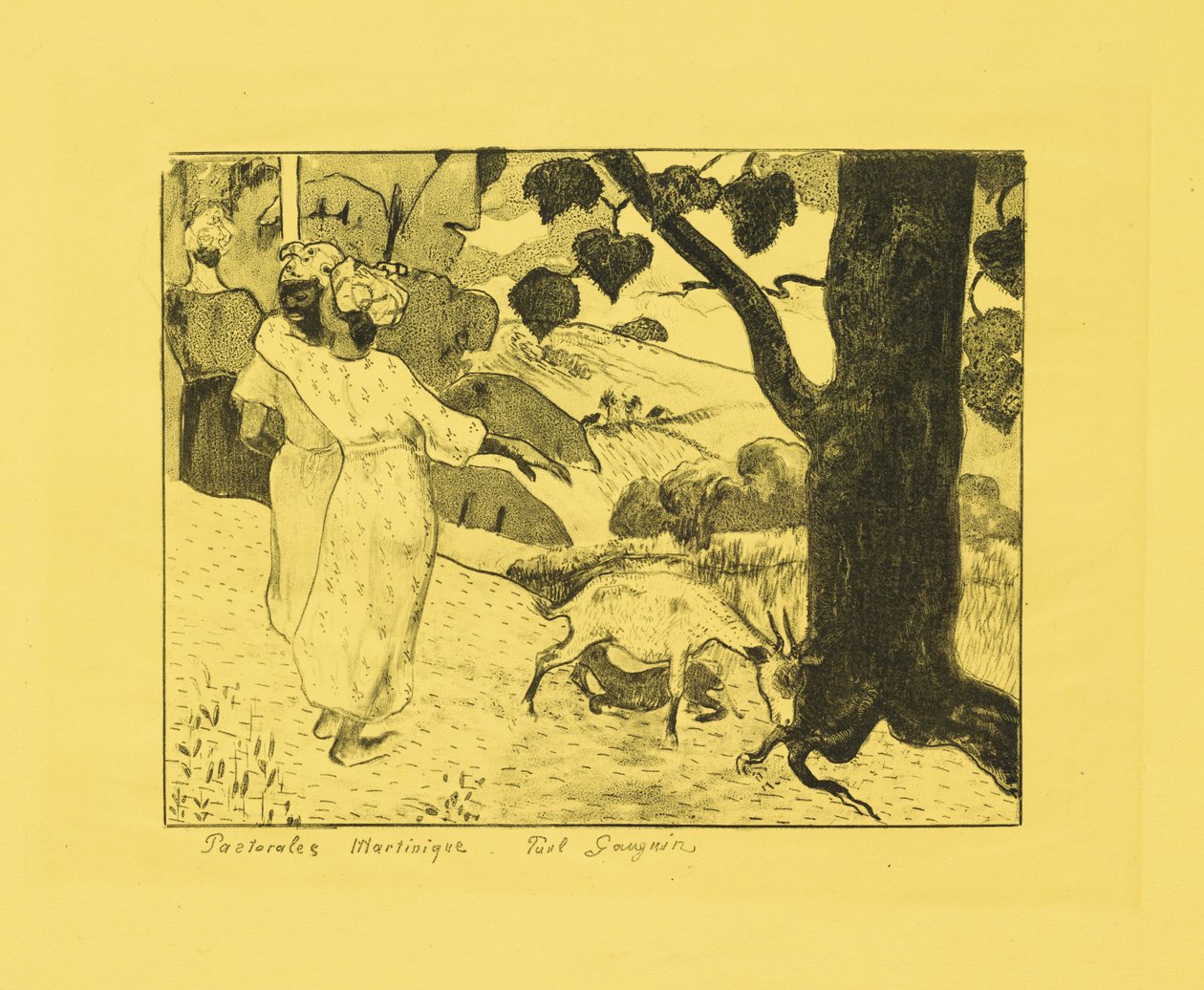 Pastoralen von Martinique von Paul Gauguin