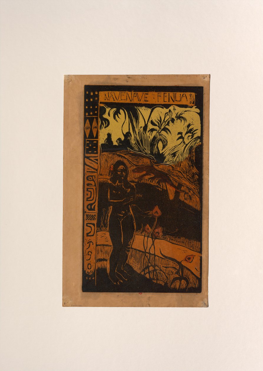 Nave Nave Fenua (Köstliches Land) von Paul Gauguin