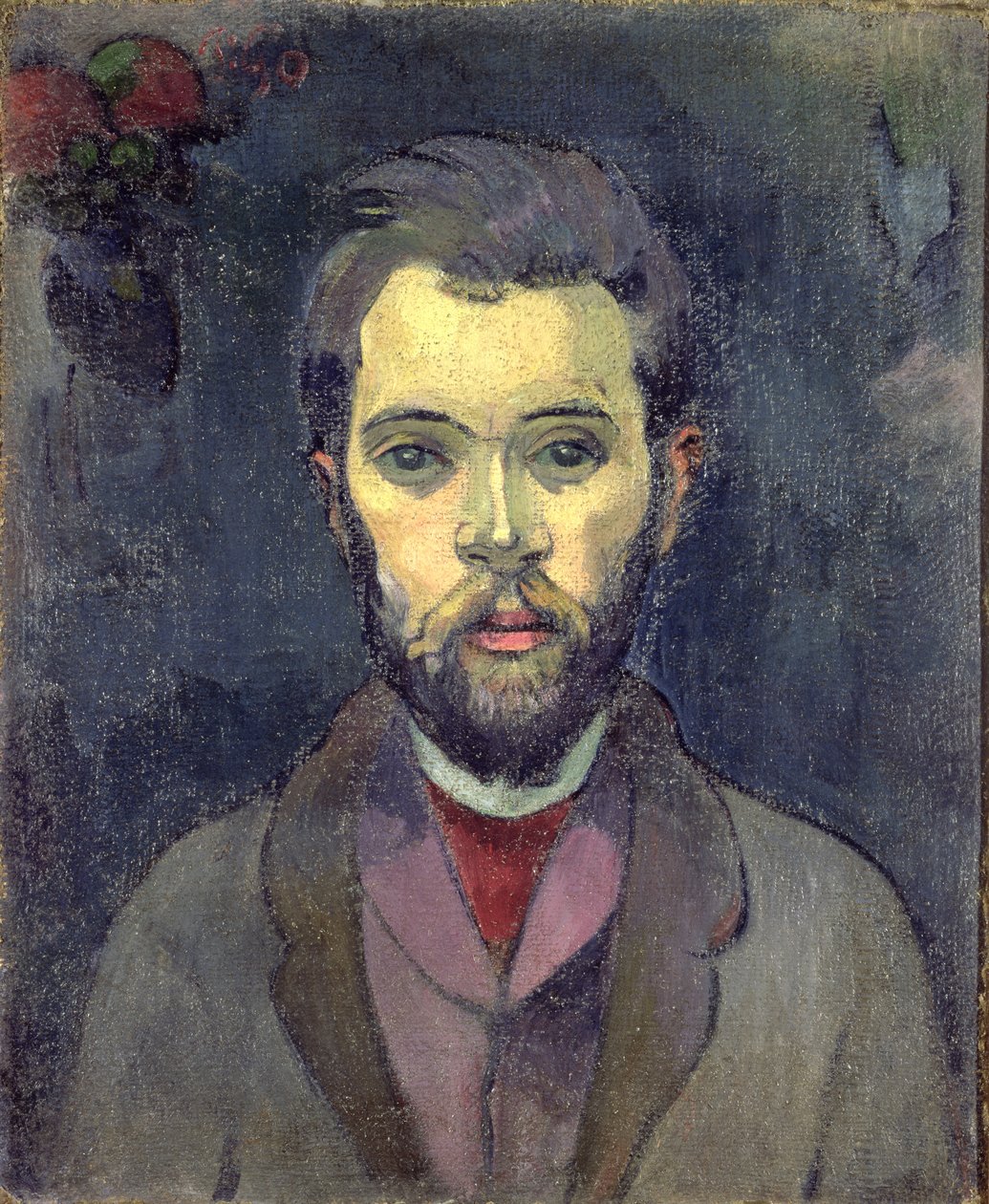 Porträt von William Molard (1862-1936), schwedischer Komponist, um 1893-94 von Paul Gauguin
