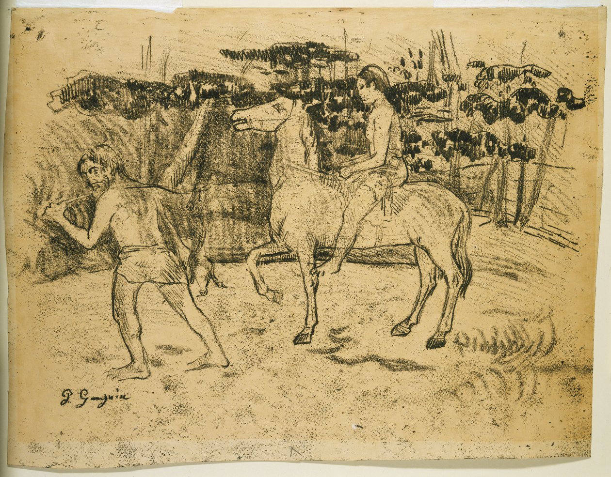 Rückkehr von der Jagd von Paul Gauguin