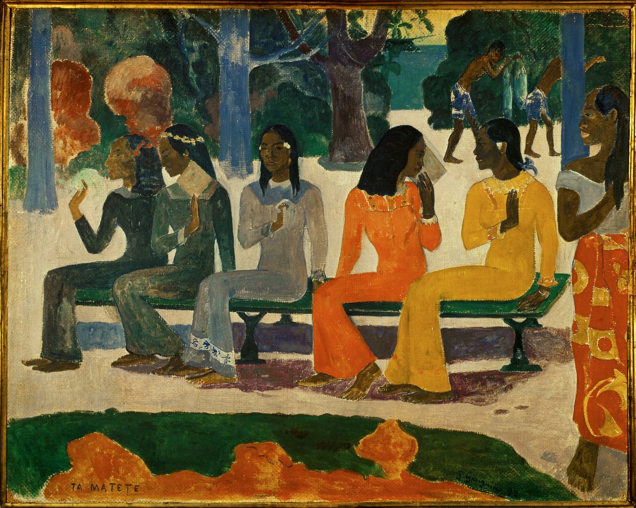 Ta Matete von Paul Gauguin