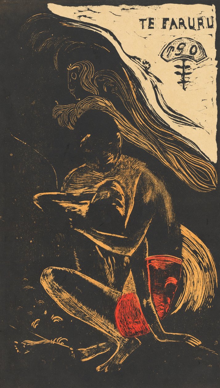 Te Faruru Sie machen hier Liebe, 1894-1895 von Paul Gauguin