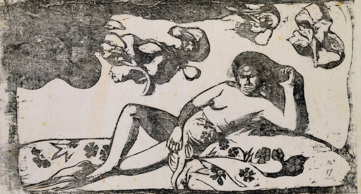Die Frau des Königs von Paul Gauguin