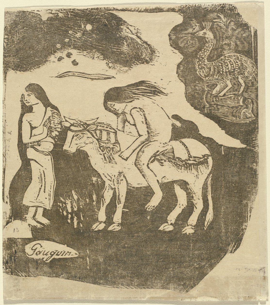 Der Raub der Europa von Paul Gauguin