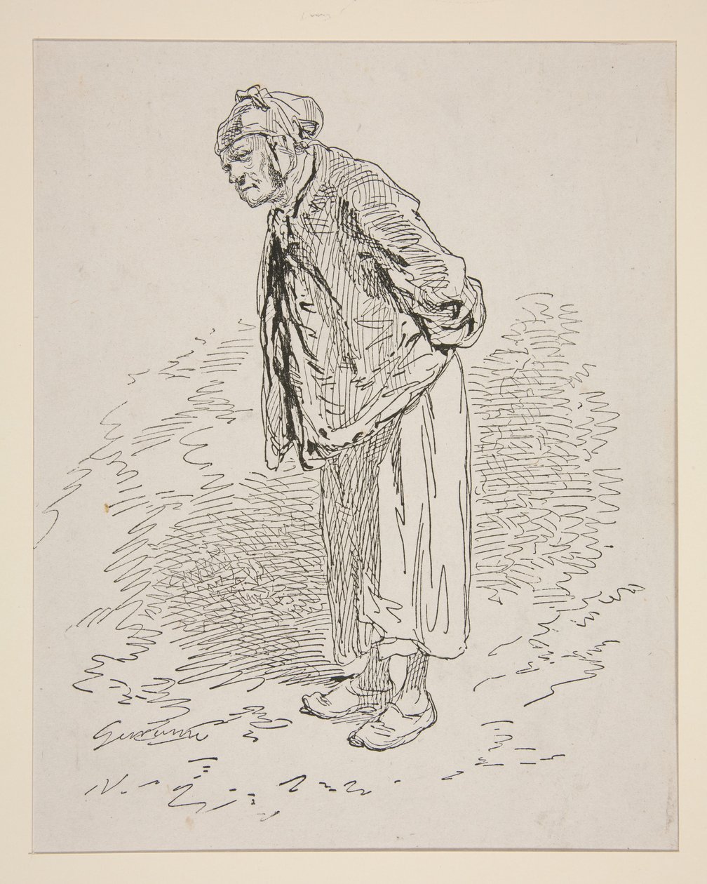 Androgyn von Paul Gavarni