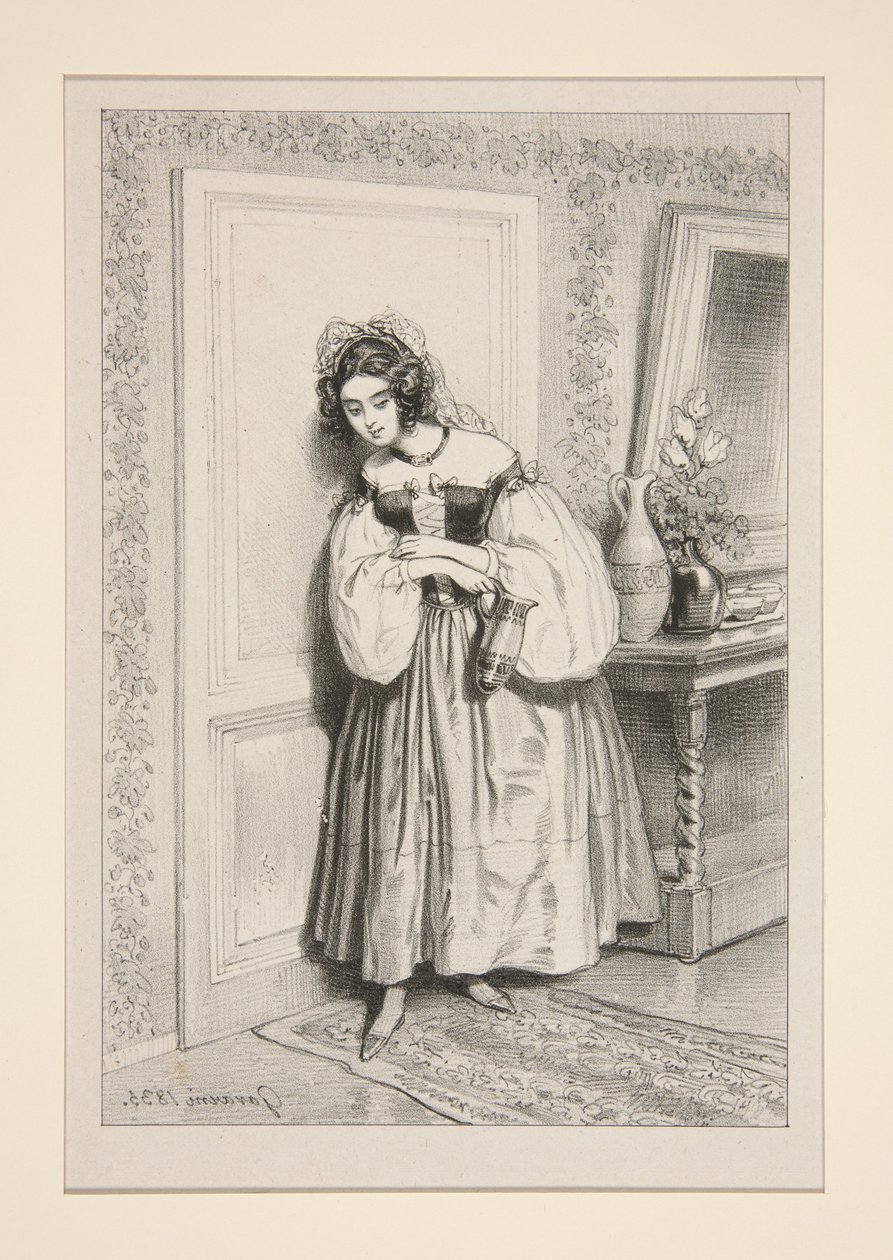 (NEUGIER.) von Paul Gavarni