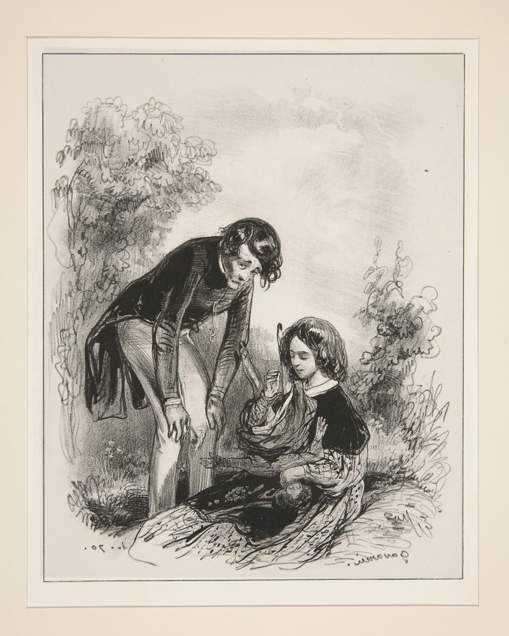 (ENFANT TERRIBLE.) von Paul Gavarni