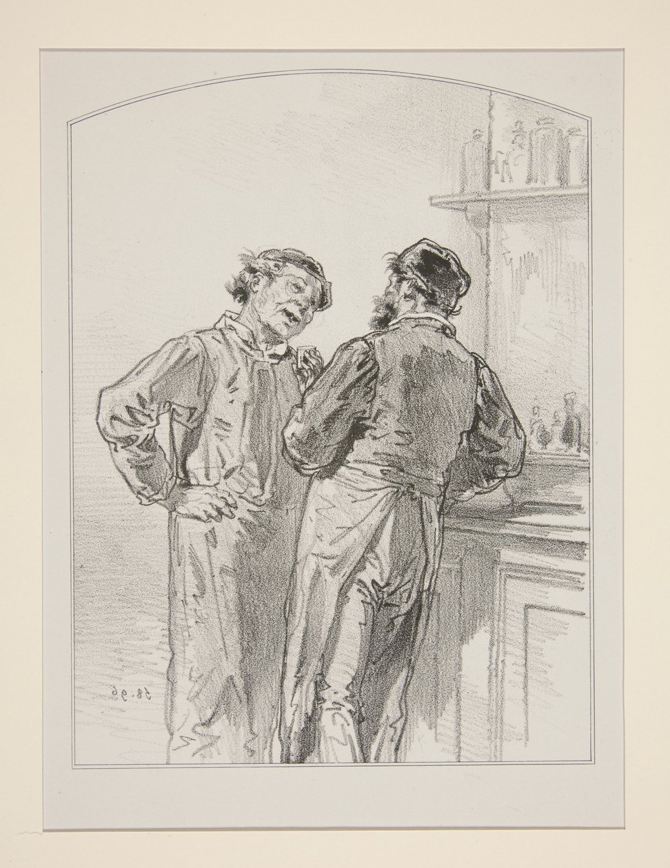 (Der Tropfen) von Paul Gavarni