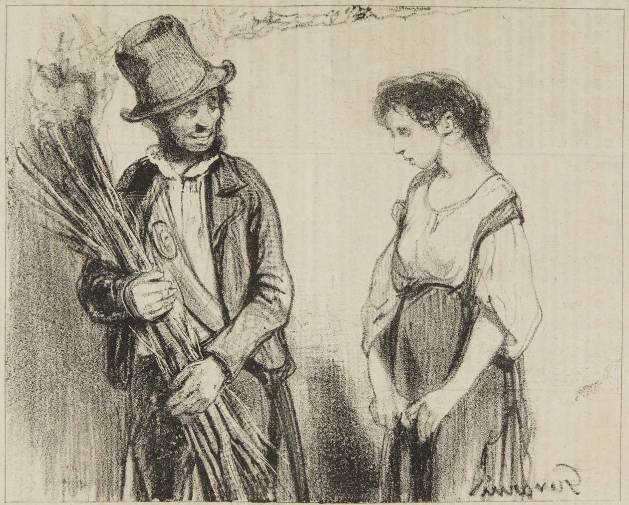 #7 aus der Reihe: „Transaktionen“ von Paul Gavarni