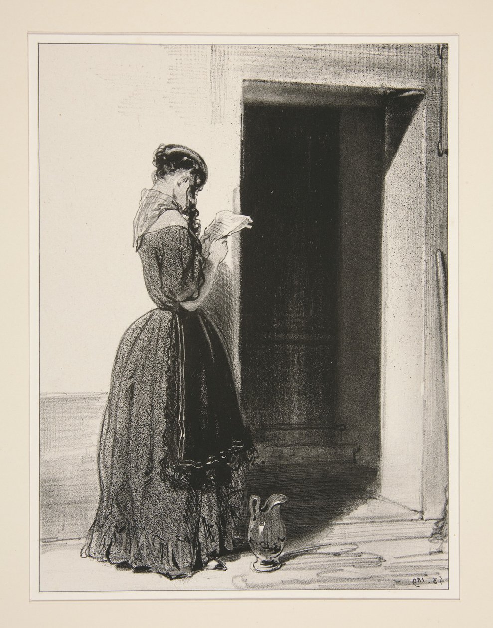 An Herrn Monsieur Charme. (presse.) Alt!... von Paul Gavarni