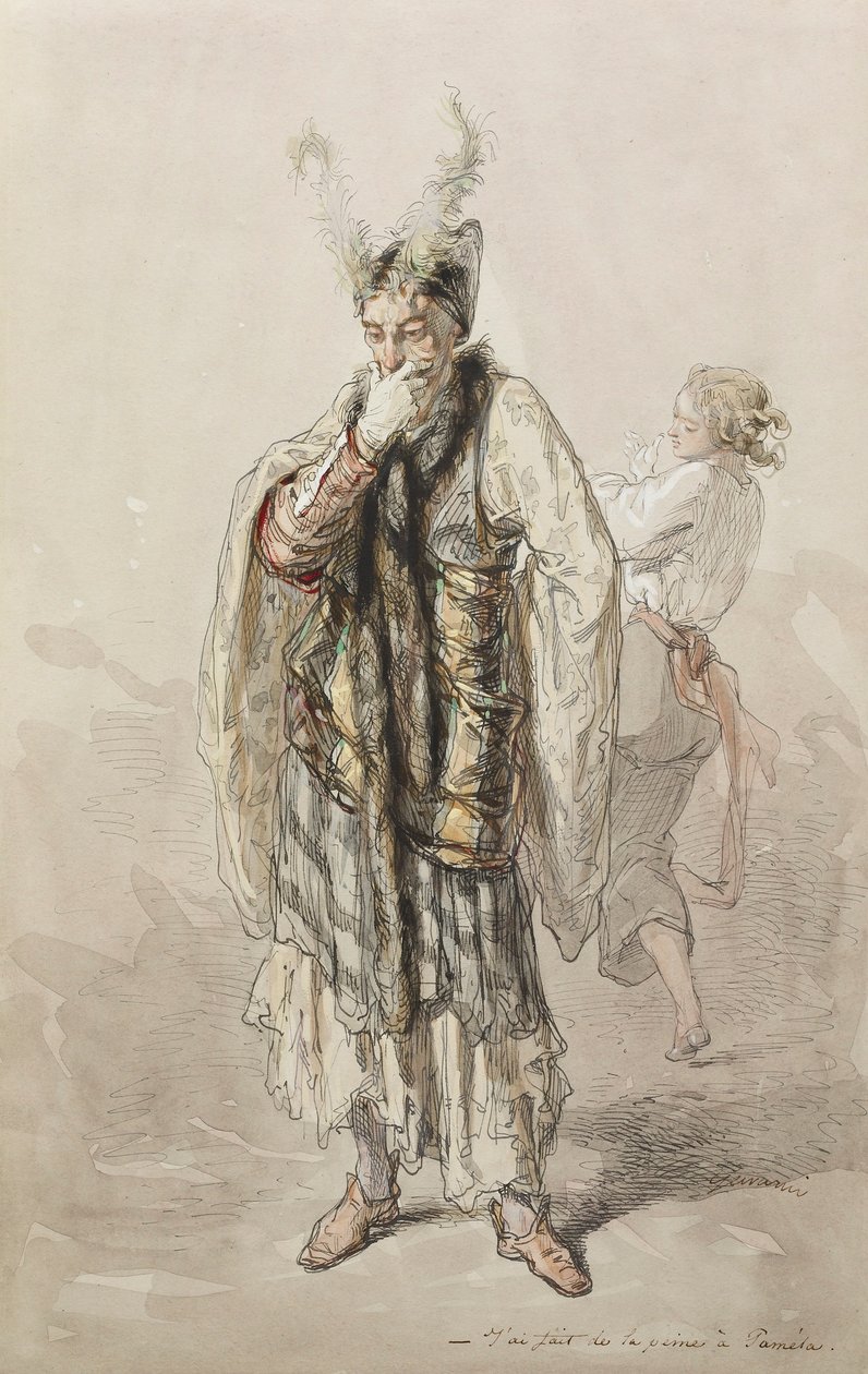 Schauspieler von Paul Gavarni