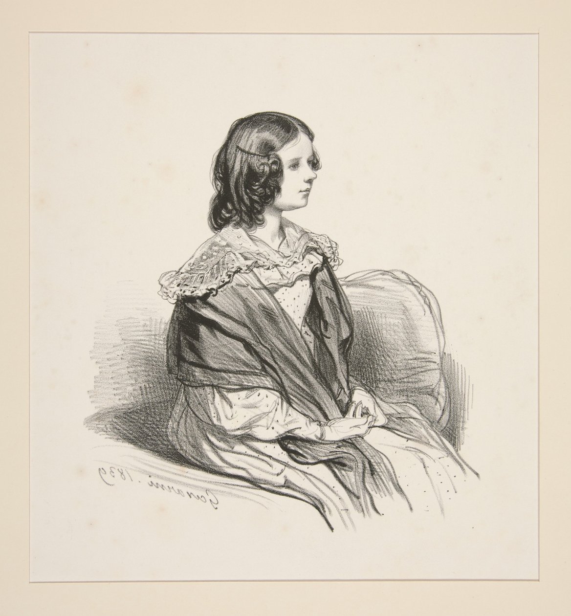 Anonym von Paul Gavarni