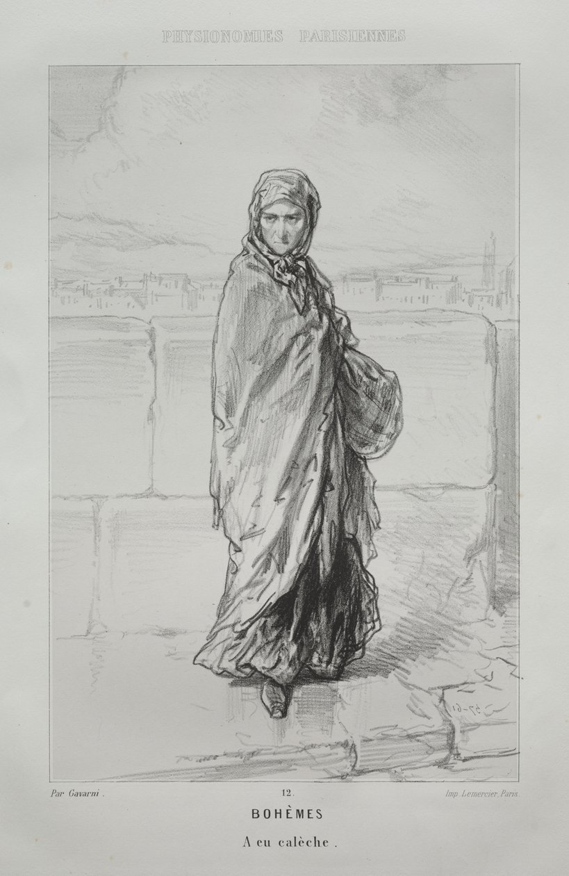 Bohèmiens von Paul Gavarni