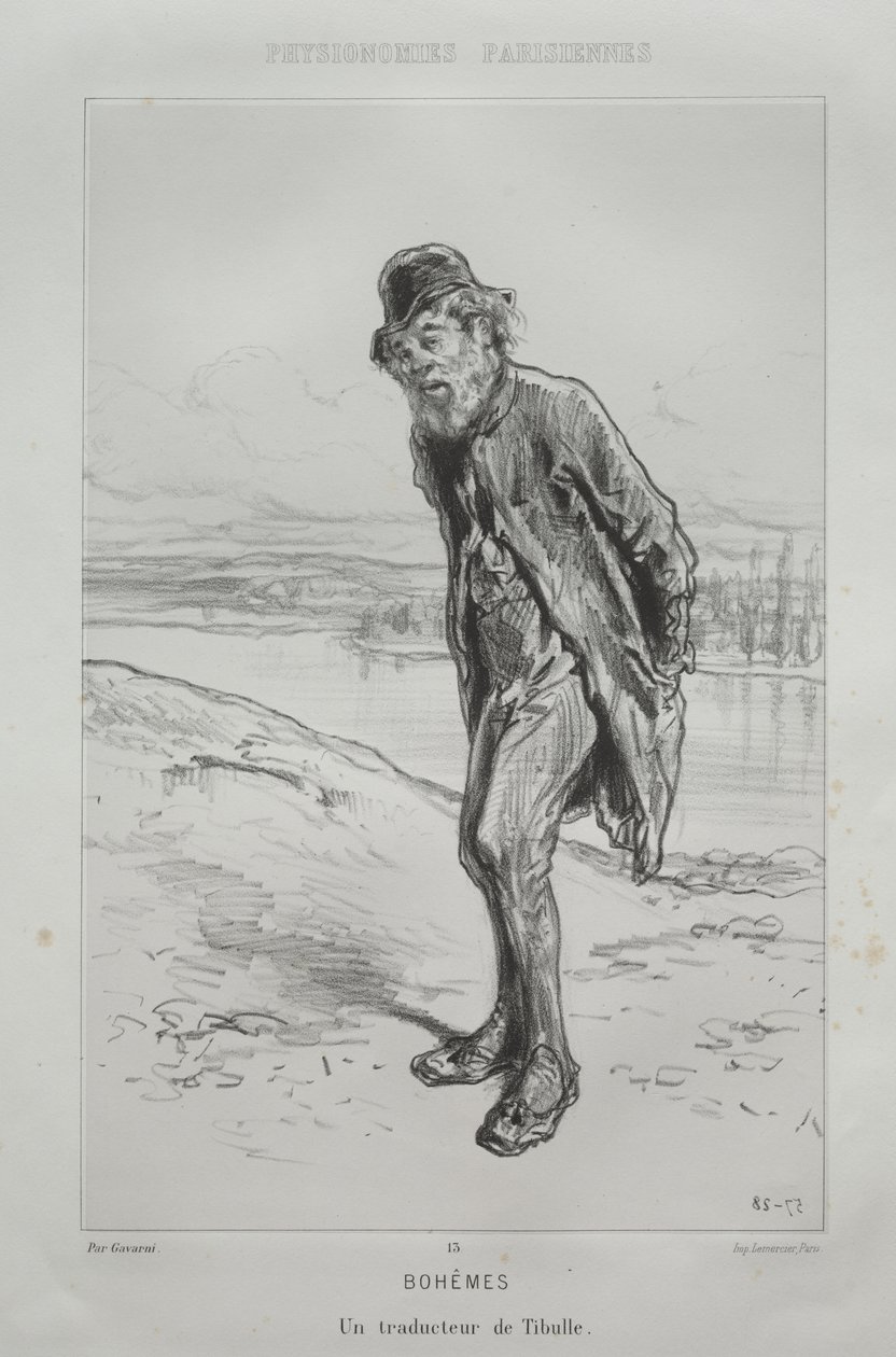 Bohèmiens von Paul Gavarni