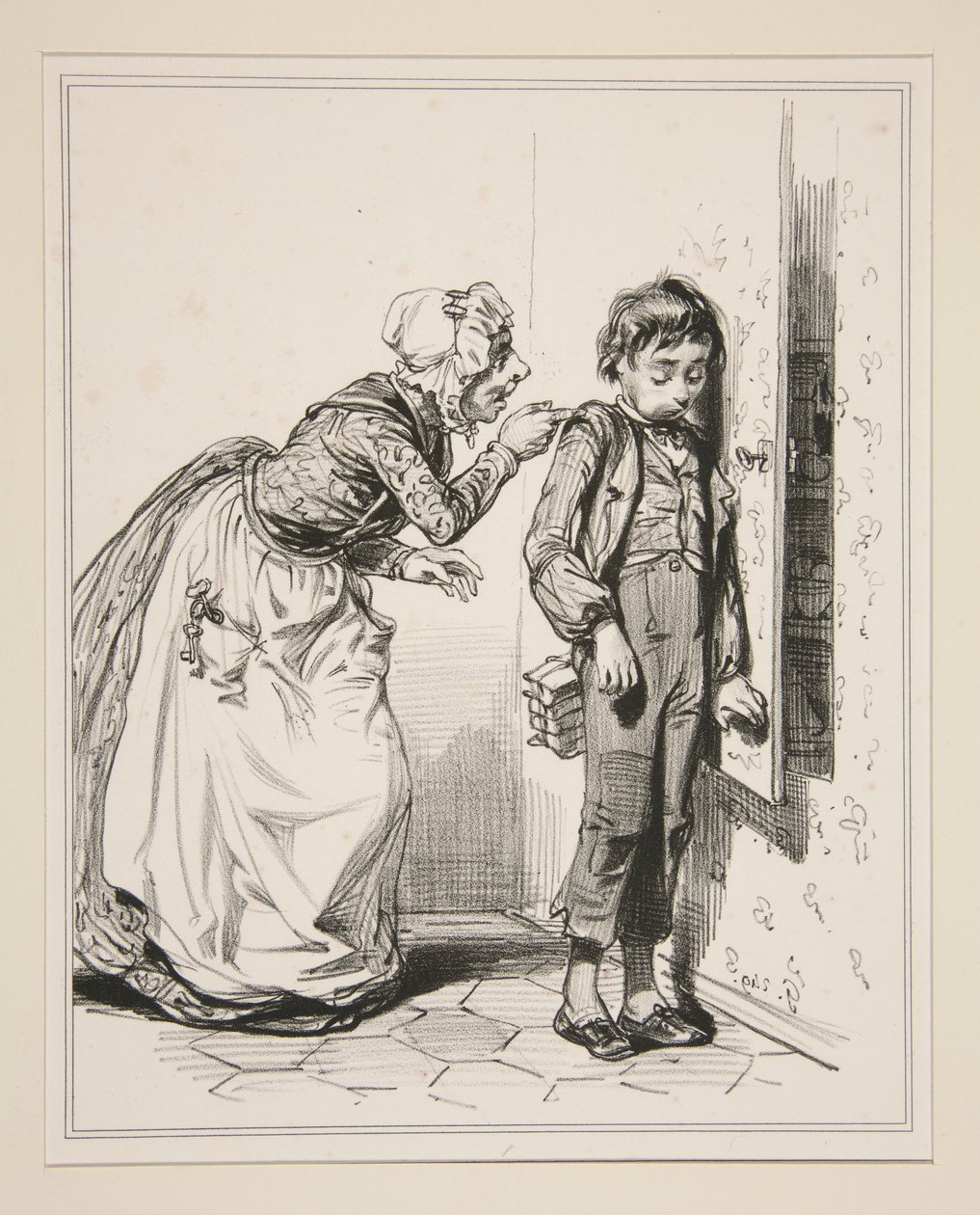 Beule der Völlerei von Paul Gavarni