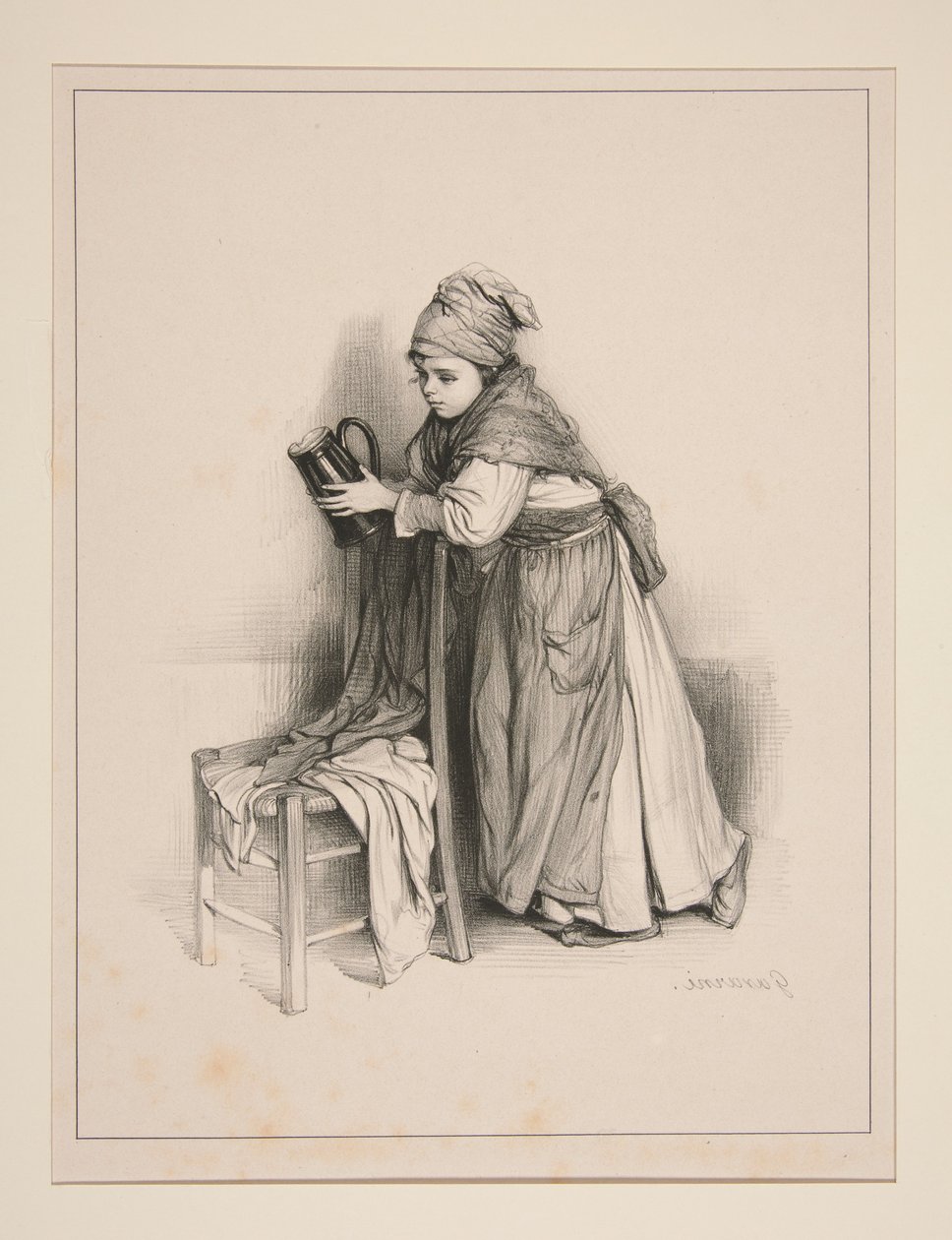 Claudine. von Paul Gavarni