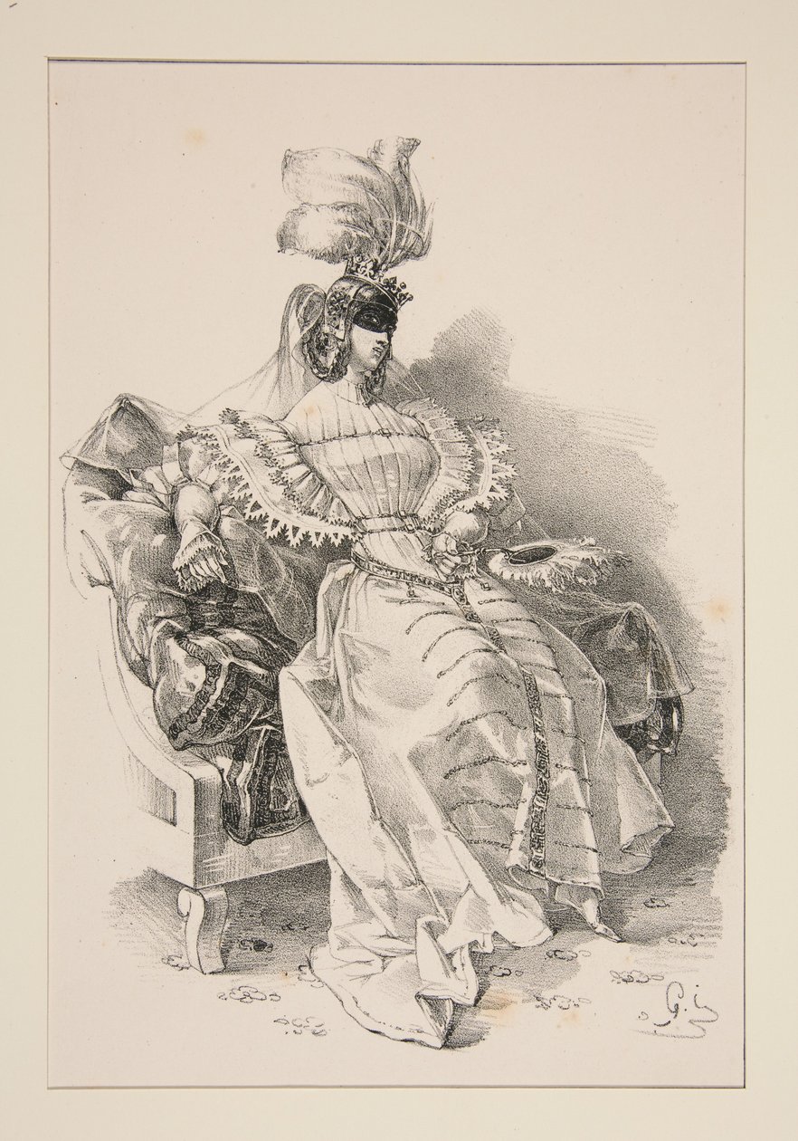 Herzogin von Paul Gavarni
