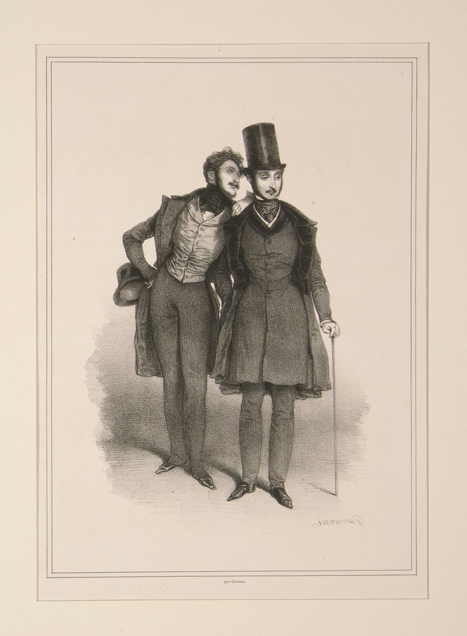 FASHIONABLES. von Paul Gavarni