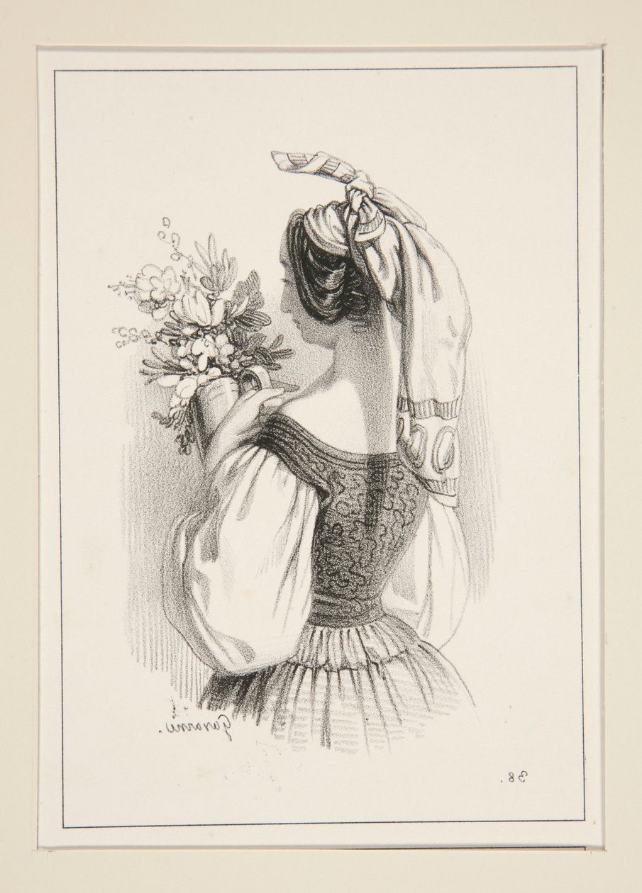 Spanische Fantasie von Paul Gavarni