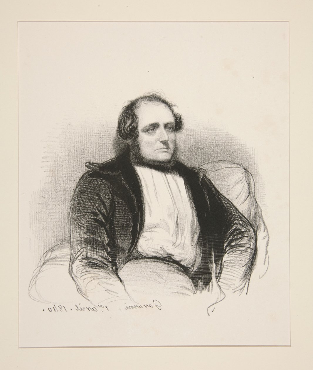 Henri Monnier von Paul Gavarni