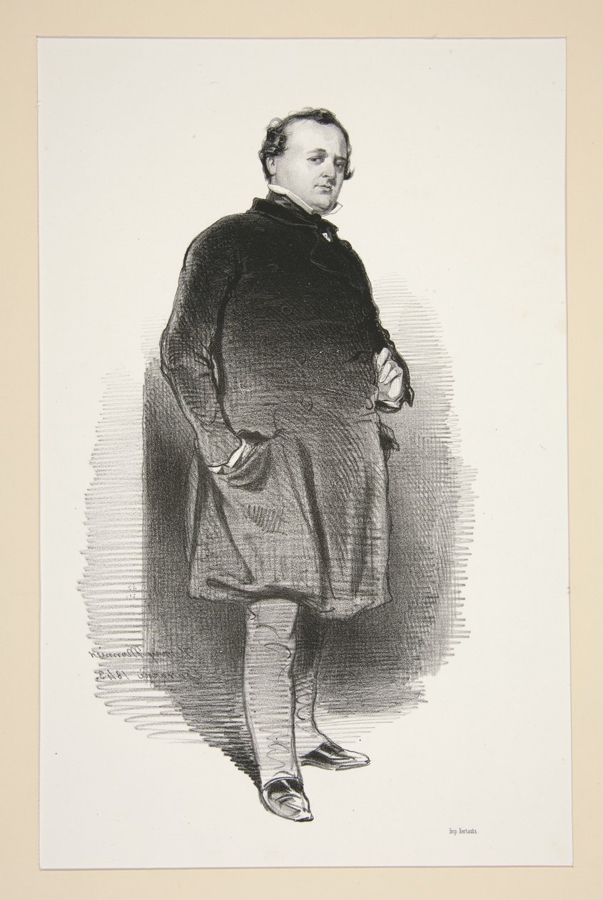 Henri Monnier von Paul Gavarni
