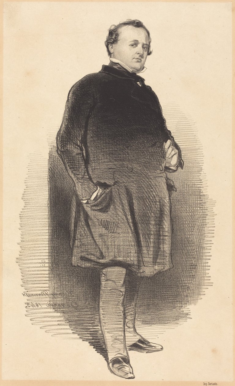 Henry Monnier von Paul Gavarni