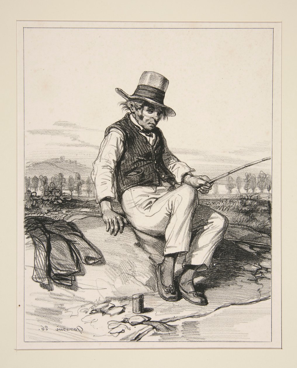 JEROME SAUVAGE, (genannt der Vater Belenfant) von Paul Gavarni
